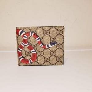 Gucci Snake Imprint Men's Wallet